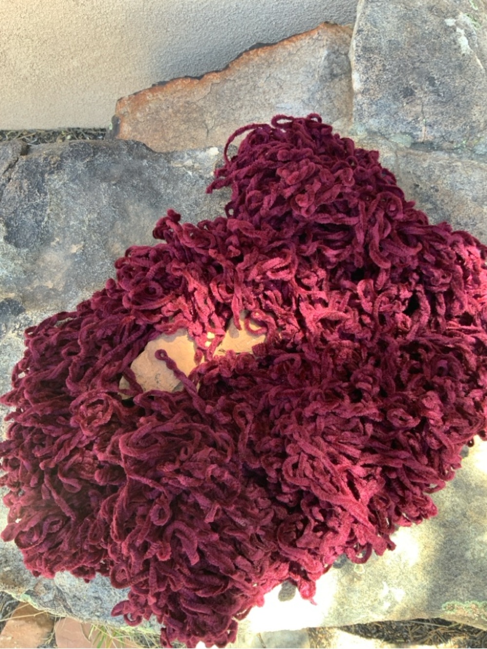 Handmade Textured Scarf - Picture 11 of 12